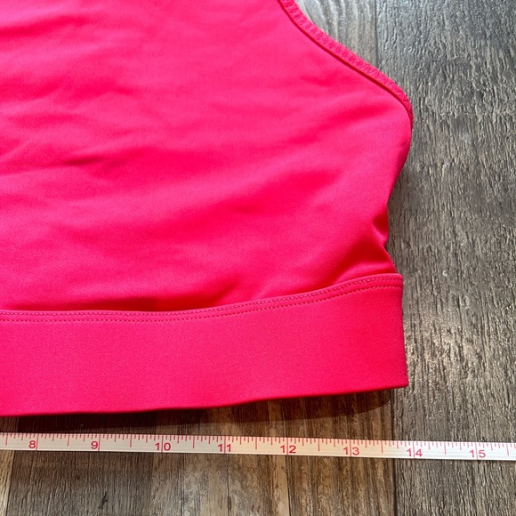Fabletics Pink Trinity High Impact Sports Bra - Picture 5 of 7